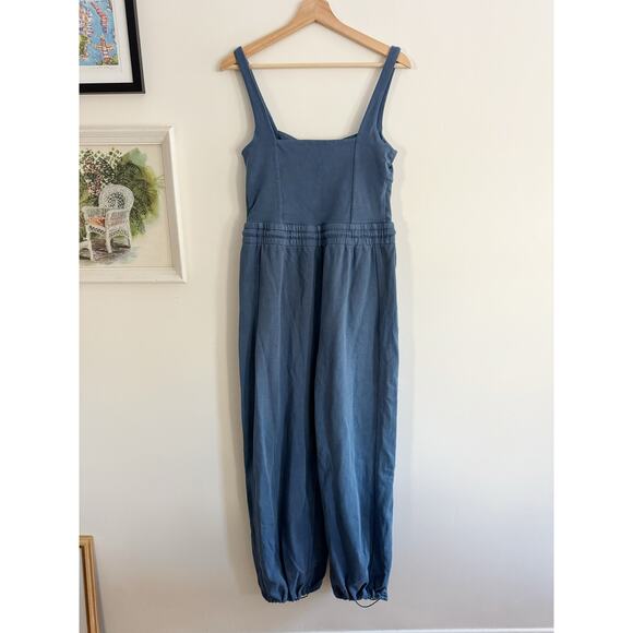 FREE PEOPLE MOVEMENT Inbound Onesie in Skyline Blue Size Medium - Picture 4 of 9